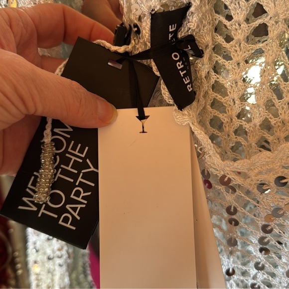 CHERRI SEQUIN CROCHET DRESS
Retrofête, $795 MSRP, NWT
$479 $795 Size: M/L - Picture 8 of 9